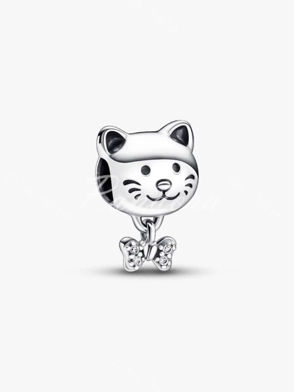 Pandora Pet Cat & Bow Charm